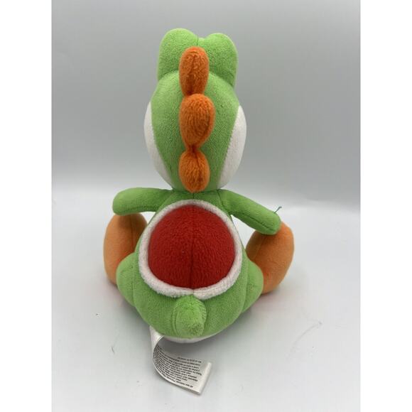 Super Mario Bros. Yoshi Plush Nintendo Green Dinosaur 8in - Picture 3 of 9